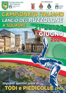CAMPIONATI ITALIANI A SQUADRE LANCIO DEL RUZZOLONE 2024